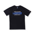 T-shirt nera da uomo con logo sul petto Champion, Abbigliamento Sport, SKU a722000209, Immagine 0
